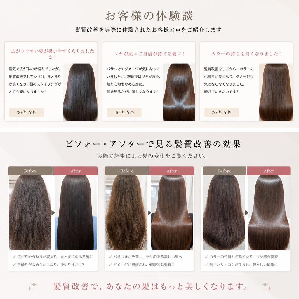 実績とお客様の声