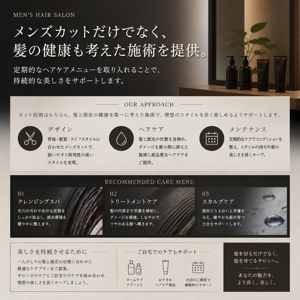 ヘアケアの重要性