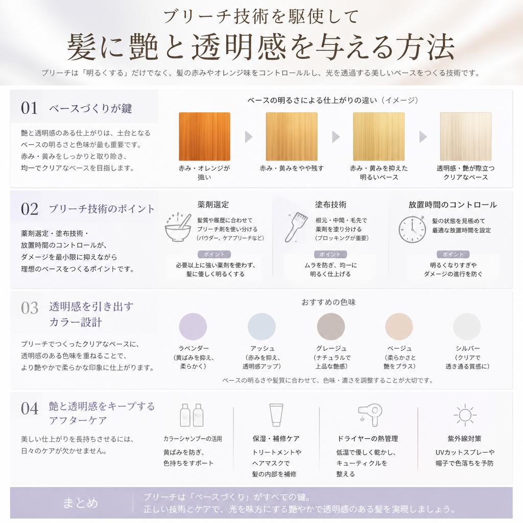 ブリーチオンカラーの新たな可能性