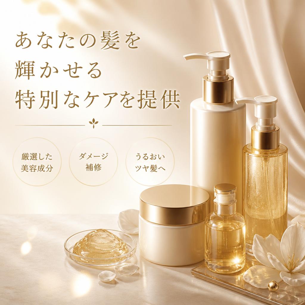 あなたの髪を輝かせる特別なケアを提供