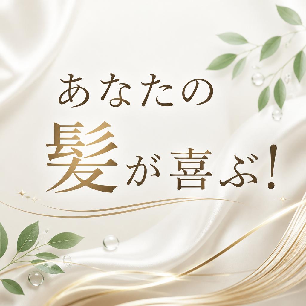 あなたの髪が喜ぶ！