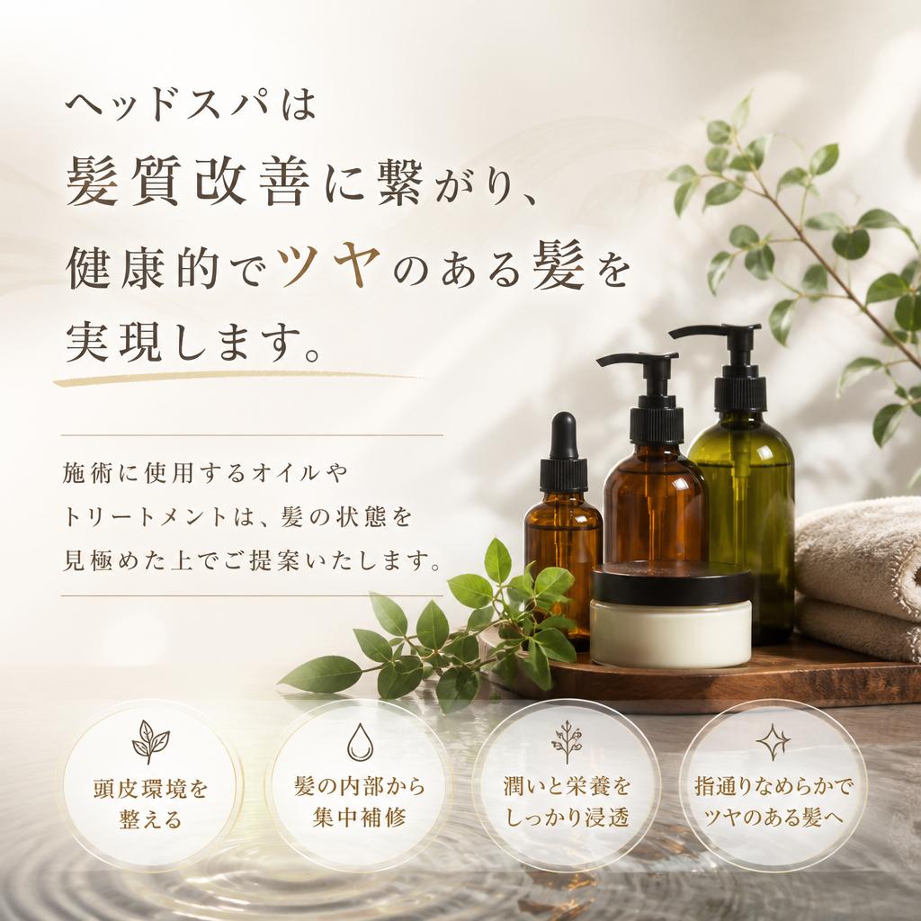 髪質改善との相乗効果