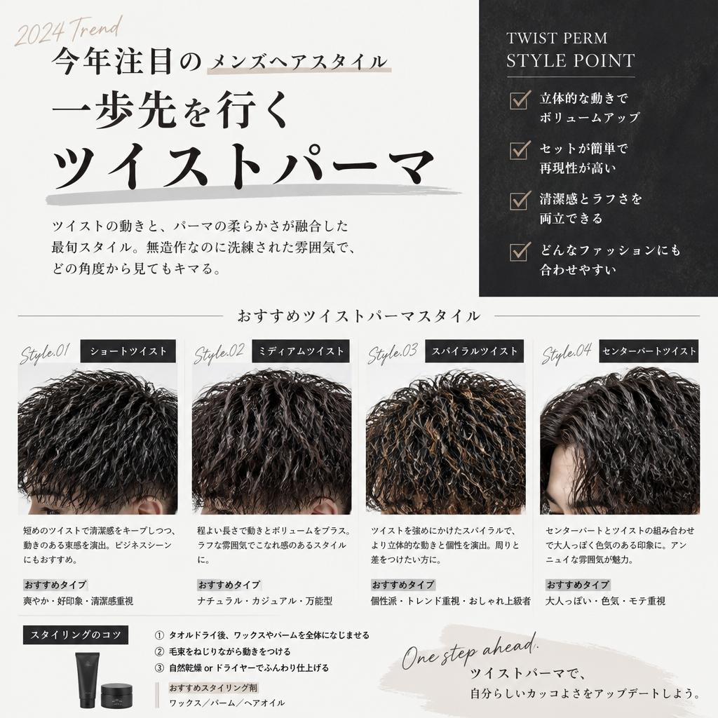 メンズヘアのトレンド