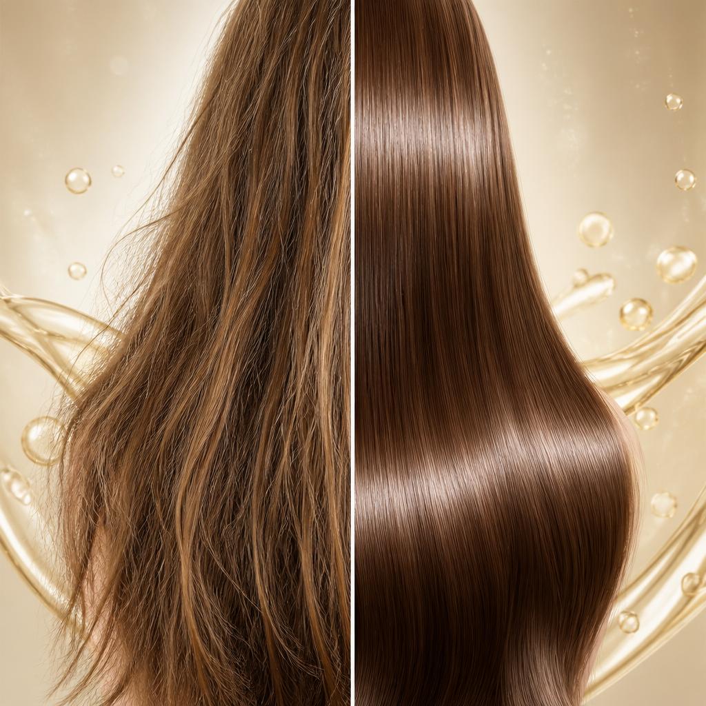 ヘアトリートメントで髪質改善