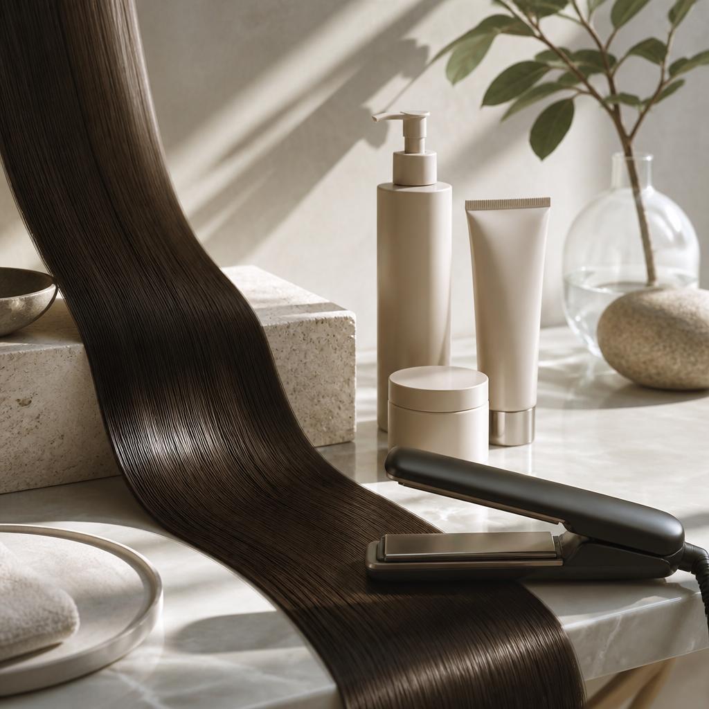 忙しいあなたのための、効率的な縮毛矯正とヘアケア