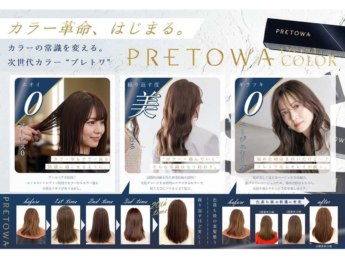 艶も色も妥協しない。プレトワカラーのこだわり